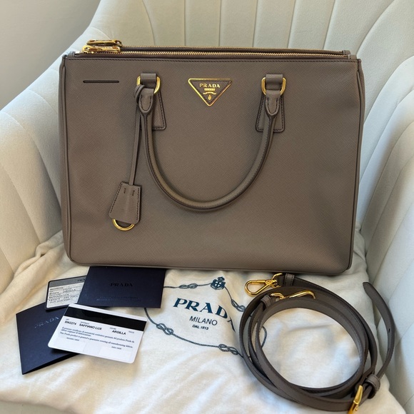 Prada Safffiano BN2274 Argille - Picture 1 of 10
